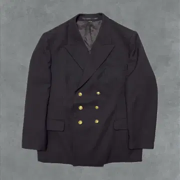 VINTAGE 빈티지 테일러드 자켓 블랙 밀리터리 독일
