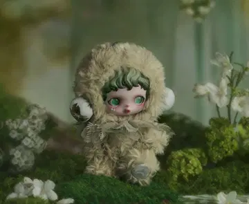 SKULLPANDA L'impressionnisme 봉제 인형 펜던트