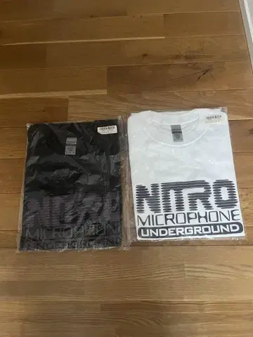 NITRO MICROPHONE UNDERGROUND 티셔츠 2장 세트