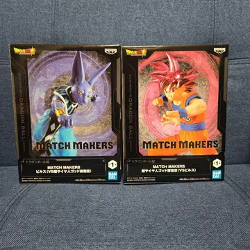 드래곤볼 슈퍼 MATCH MAKERS 비루스 초사이어인 갓 손오공 세트