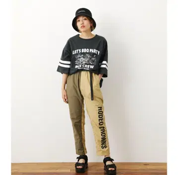 로데오 크라운 나일론 액티브 롱 팬츠