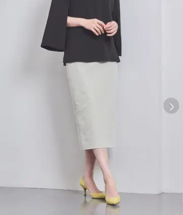 2024SS 유나이티드 애로우즈 RIRANCHA 트윌 타이트 스커트