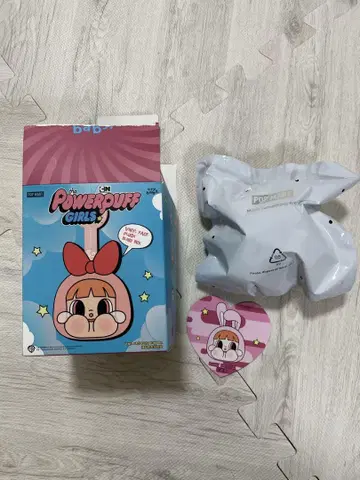 팝마트 크라이 베이비 파워퍼프 걸 버블스 키링