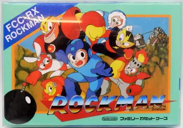 CAPCOM 패밀리 카세트 케이스 FCC-RX ROCKMAN