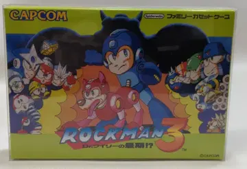 CAPCOM 패밀리 카세트 케이스 FCC-RX ROCKMAN3