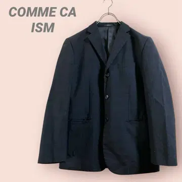 COMME CA ISM 자켓 긴팔 체크 블랙/L