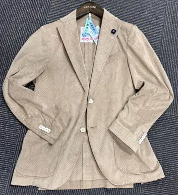LARDINI 베이지 테일러드 자켓 44