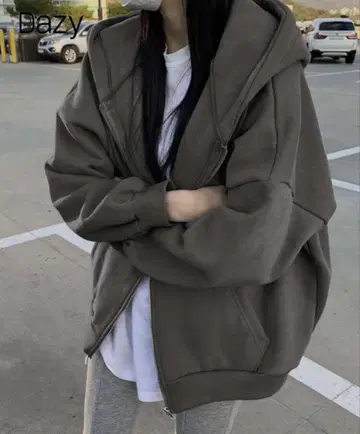 SHEIN 쉬인 DAZY 드롭 숄더 끈 포함 맨투맨 후드티