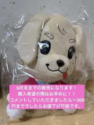 3대째 이와타 타카노리 로키 빅 봉제 인형