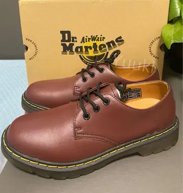 새상품 Dr.Martens 1461 캐주얼 슈즈 와인 레드 남녀 공용