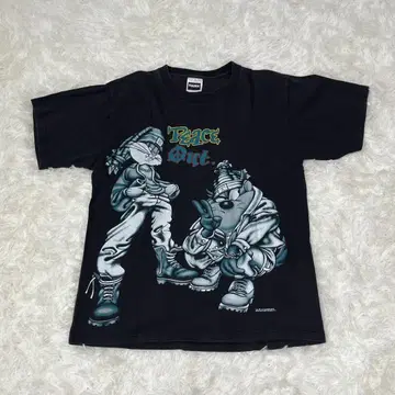 루니툰 구제 의류 TULTAX 티셔츠 BBOY 블랙