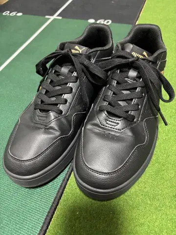 푸마 PUMA 스니커즈 남성용 코트 클래식 395018 블랙