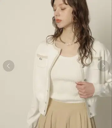 CADUNE 카듀네 미니 포켓 자켓 가디건