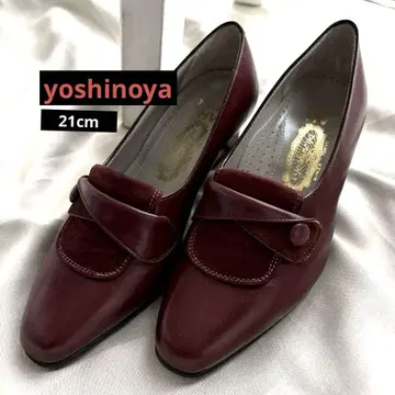 (새상품급) 긴자 요시노야 yoshinoya 펌프스 21cm