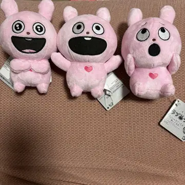 라브라 토끼 봉제 인형 3개 세트