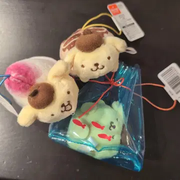 폼폼푸딩 포장마차 마스코트 3종 세트