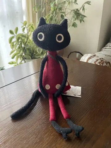 마타노 아츠코 검은 고양이 봉제 인형 미니백 포함