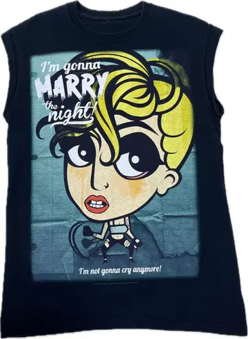 Lady Gaga Marry the Night 투어 티셔츠 정품 가가