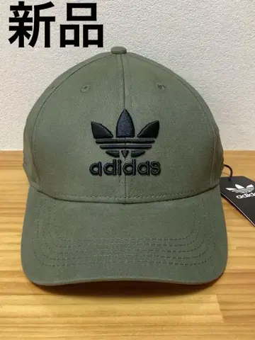 택 포함 새상품 아디다스 올리브색 야구 모자