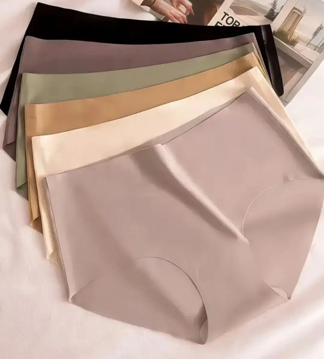 Women's Ice Silk Panties 6-Piece Set, New