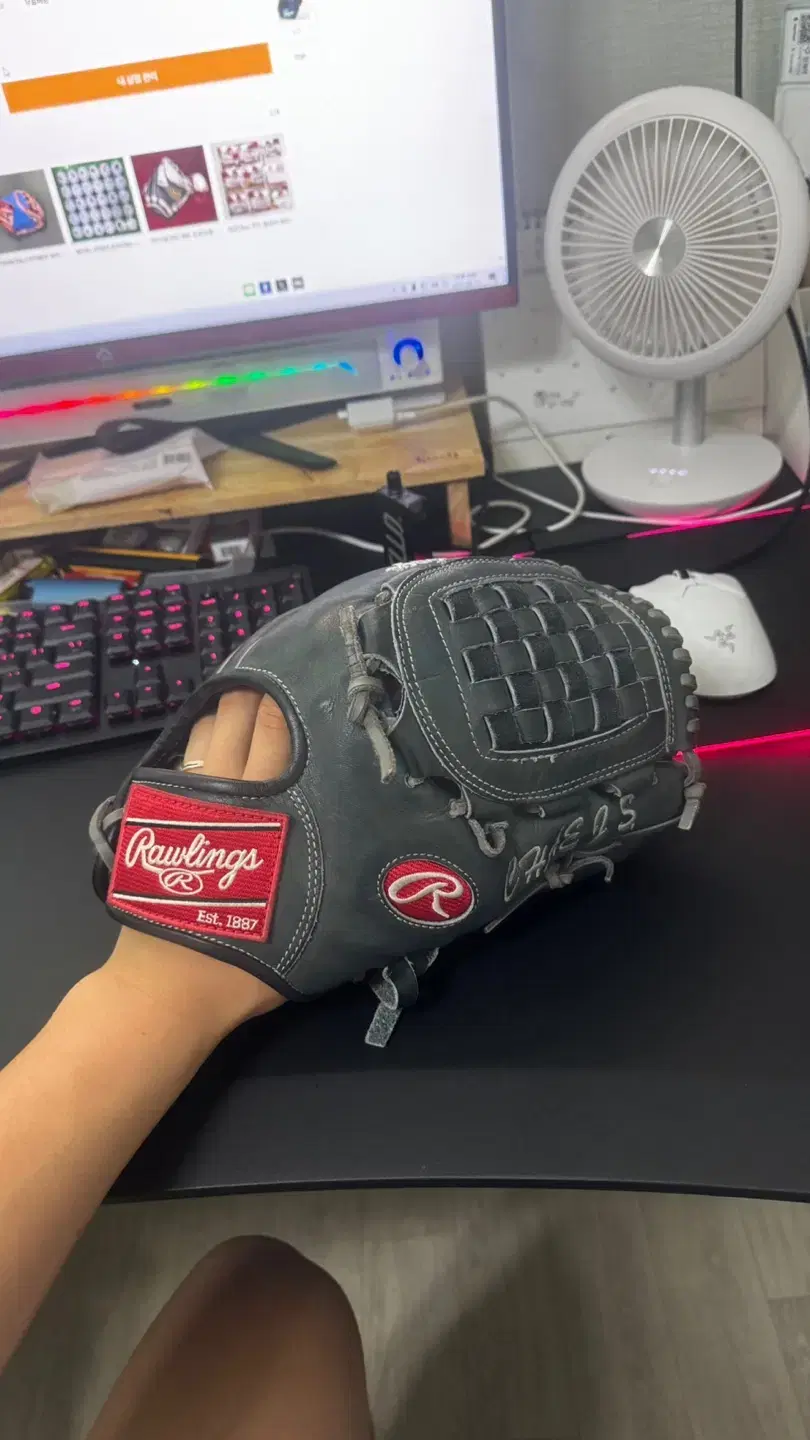 Rawlings Pitcher's Glove (Player Used)