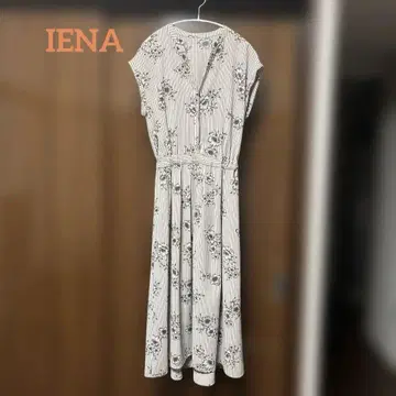 이에나 IENA 스트라이프 플라워 스키퍼 셔츠 원피스 36 사이즈