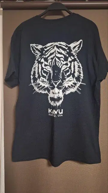 KAVU 호랑이 프린트 티셔츠 L 사이즈