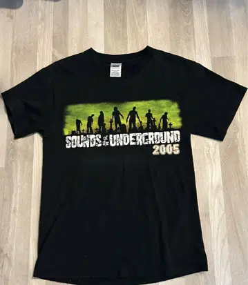 SOUNDS of the UNDERGROUND 2005 티셔츠 S