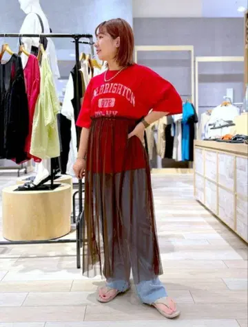 렙심 티셔츠 원피스