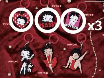 BETTYBOOP 베티짱 통통 메지루시 액세서리 가챠 5개