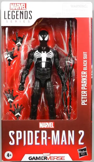 Hasbro 마블 레전드 시리즈 게이머 버스 피터 파커 블랙 수트