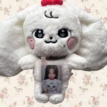 Ive 원영 체리 30cm 봉제 인형 트레이딩 카드 팝업