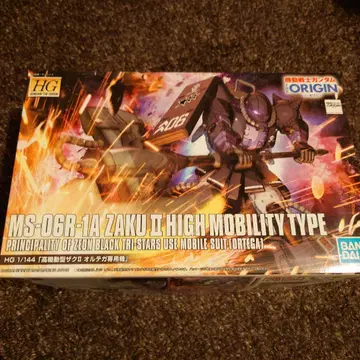HG MS-06R-1A 기동동형 자크 II 오르테가 기체