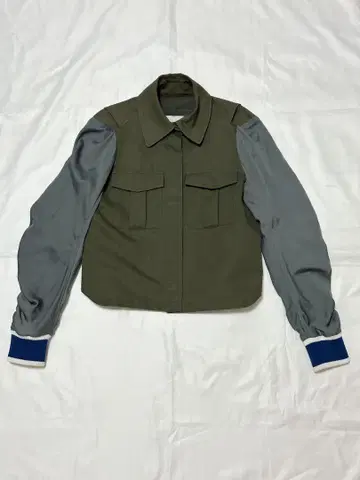 FURFUR 사파리 블루종 카키