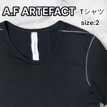 인기 상품] A.F ARTEFACT 티셔츠 사이즈 2 컷오프 레이어드