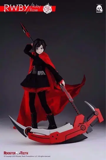 RWBY threezero 루비 로즈 1/6 스케일 피규어