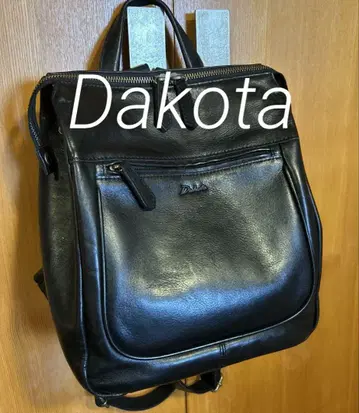 Dakota 블랙 가죽 백팩/백팩 [여성용] 새상품급