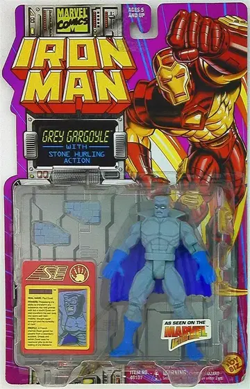 TOYBIZ (약 12cm 액션 피규어) GREY GARGOYLE 5인치