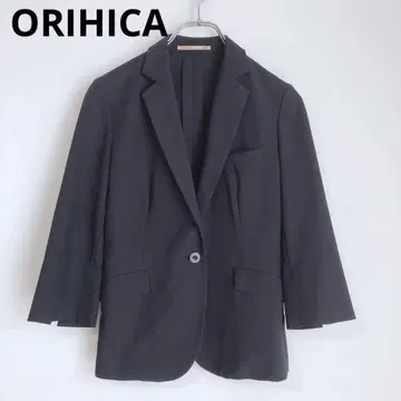 오리히카 테일러드 자켓 여성용 아우터 포켓 네이비 S