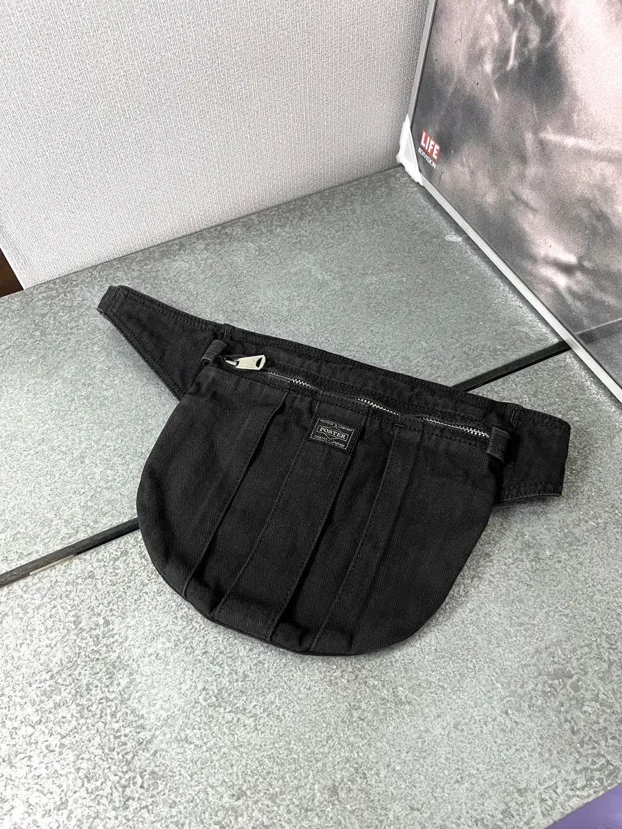 PORTER-BELT BAG (Washed Black) 포터 벨트백