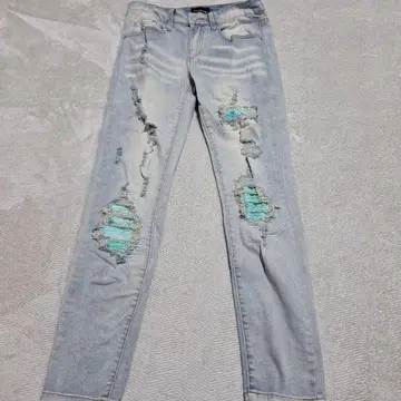 HESNTLS 데미지 데님 팬츠 30