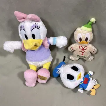 도날드 데이지 봉제 인형 진저맨 봉제 인형 배지 봉제