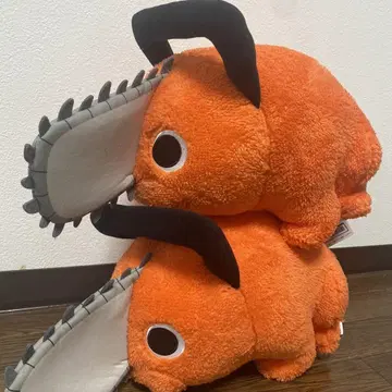 체인소 맨 포치타 푹신푹신 BIG 봉제 인형 [2개 세트]