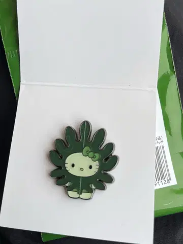만국 박람회 일본관 모 키티 시크릿 핀 배지 파마