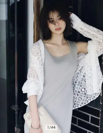 새상품 Arpege story 아르페쥬 스토리 레이스 셔츠
