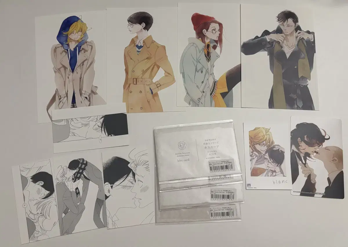 Classmates Original Picture Exhibition Postcard Card Asumiko Nakamura Hikaru Sajo