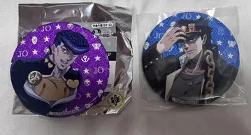 JOJO WORLD3 글리터 캔뱃지 죠타로, 죠스케 2개