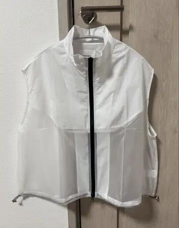 AGAWD Sheer Zipup Blouson 아가우드
