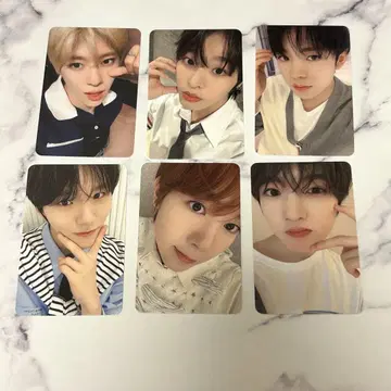 NCT WISH poppop muvve 영통 트레이딩 카드 세트