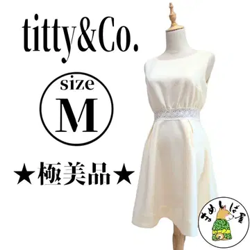 titty&Co. 티티앤코 [M] 드레스 원피스 무릎 기장 레이스 원단